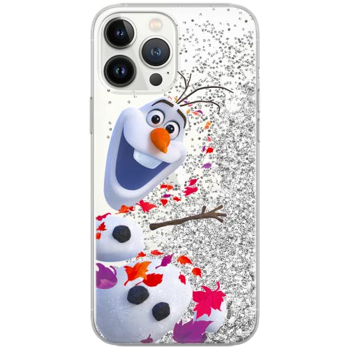 ERT GROUP etui na telefon Apple Iphone 6 PLUS/ 7 PLUS / 8 PLUS, case oryginalny i oficjalnie licencjonowany przez Disney, wzór Olaf 003, optymalnie dopasowane, z efektem płynnego brokatu