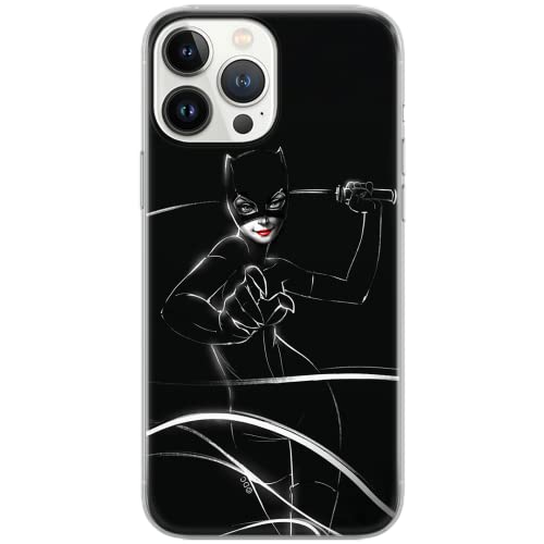 ERT GROUP etui na telefon Huawei P30, case oryginalny i oficjalnie licencjonowany przez DC, wzór Catwoman 003, optymalnie dopasowane, plecki z TPU