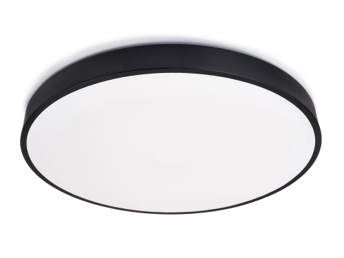 Panel natynkowy okrągły LED Big 72W - Czarny - Biały neutralny (4500K)