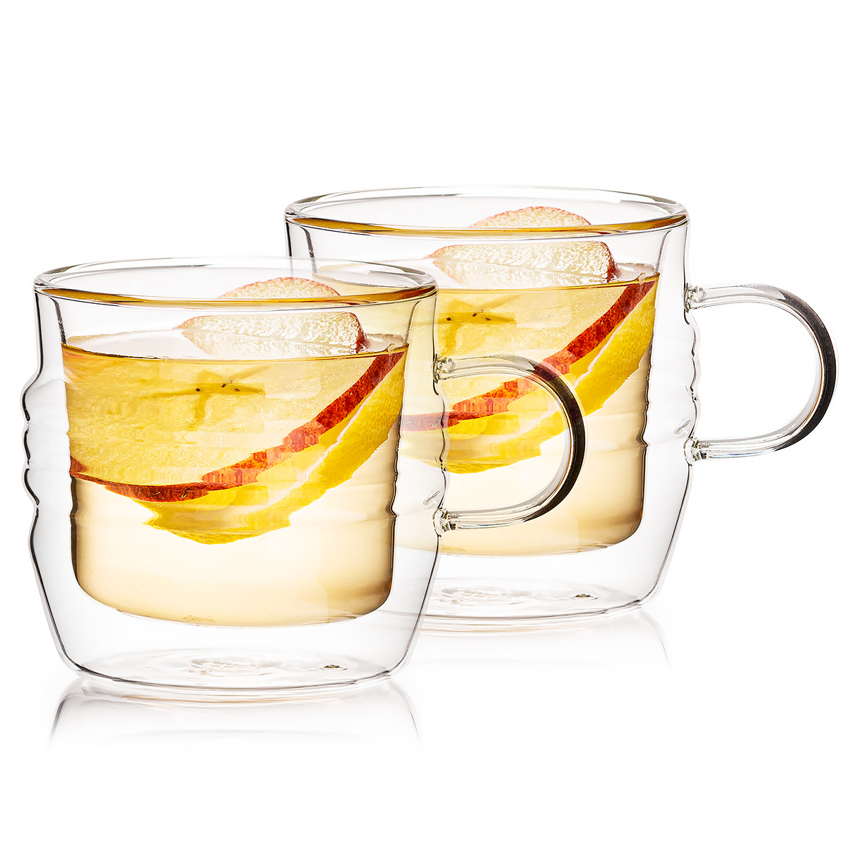 4Home Szklanka termiczna Stripe Hot&Cool 250 ml, 2 szt.