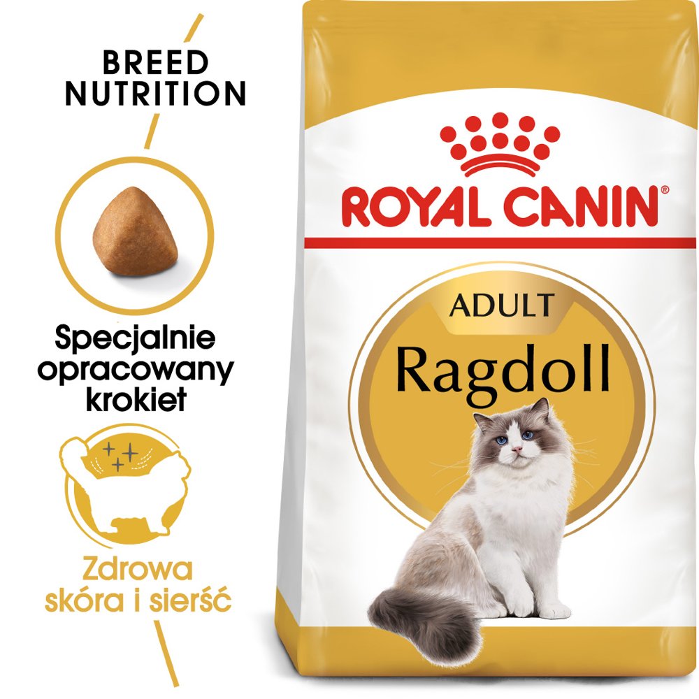 Royal Canin Ragdoll Adult 10kg + Koszulka GRATIS! 235140