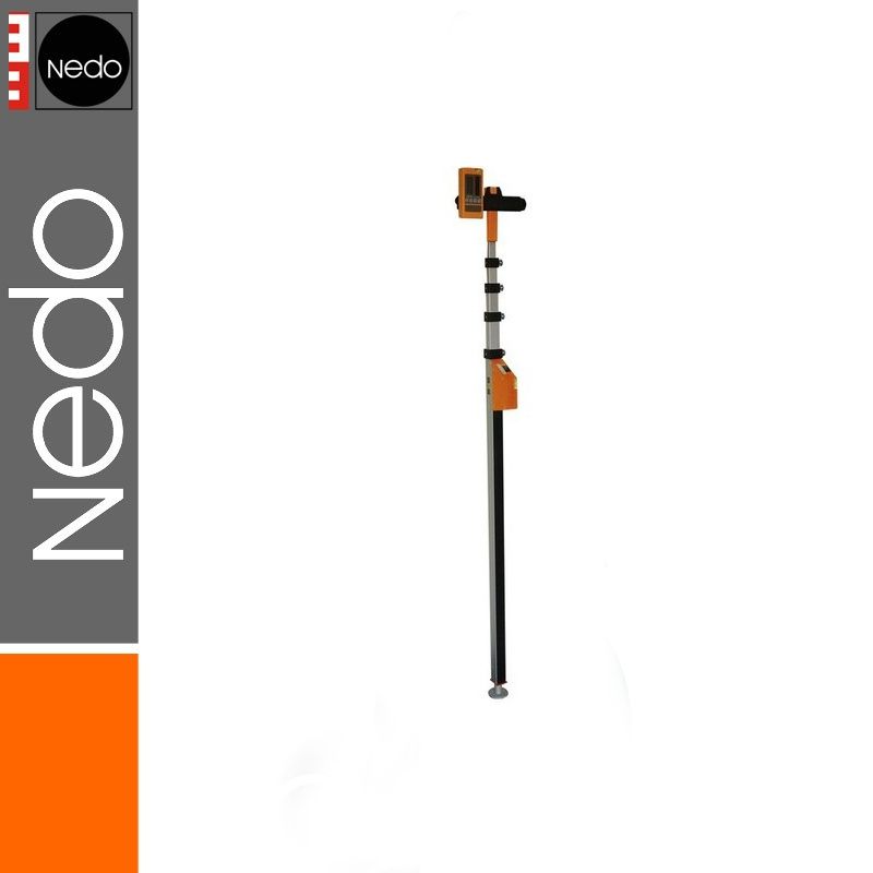 Nedo Przymiar teleskopowy Laser mEssfix-S 6,83m do odbiornika laserowego