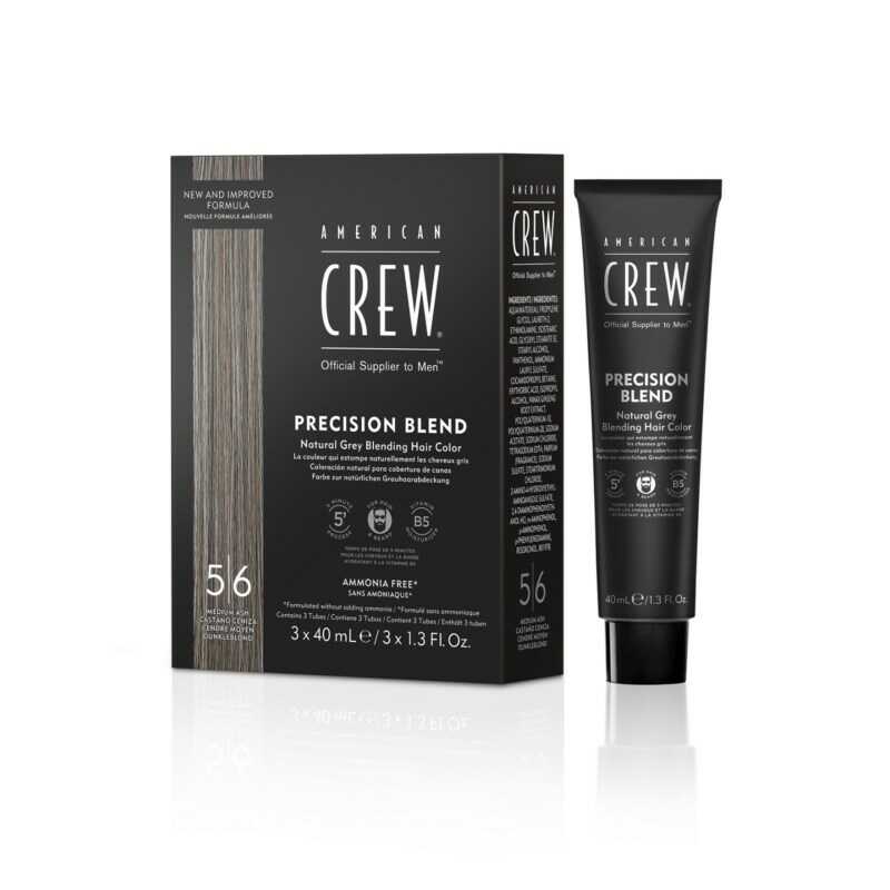 American Crew Precision Blend Odsiwiacz repigmentacja Kolor średni brąz 5-6 3x40ml