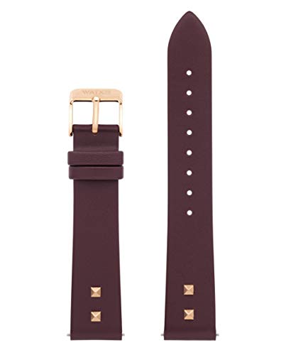 Włoski skórzany pasek marki Watx model Leather Grunge, brązowy / 38 mm, odniesienie do WXCO1023, Wielobarwny, ciągnąć