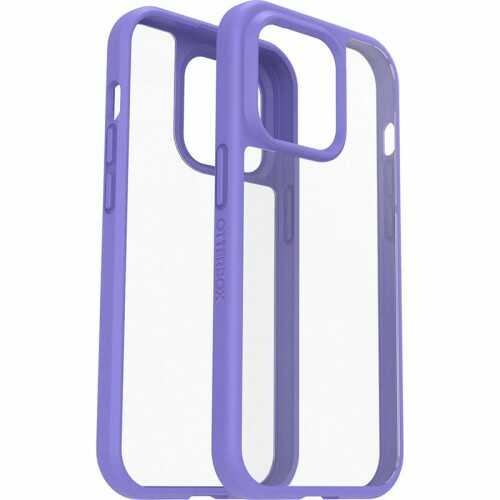 Otterbox React do iPhone 14 Pro clear purple