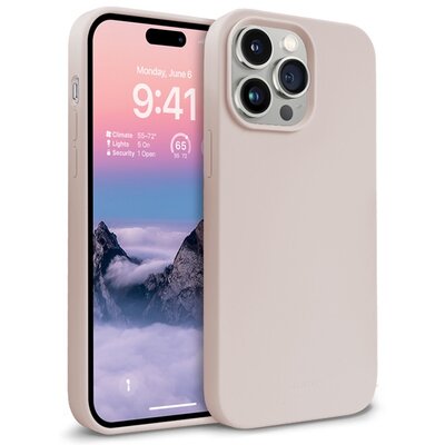 Etui Crong Color Cover do iPhone 14 Pro Piaskowy róż