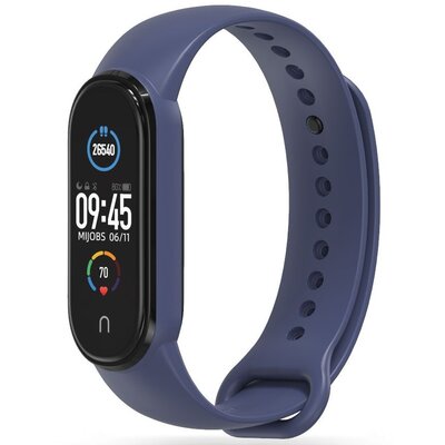 Pasek TECH-PROTECT Iconband do Xiaomi Mi Smart Band 5/6/6 NFC/7 Granatowy