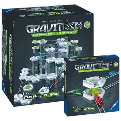 Gra logiczna RAVENSBURGER Gravitrax Pro Zestaw startowy + Gravitrax Pro Mixer | Bezpłatny transport