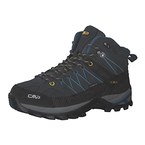 CMP Męskie buty trekkingowe Rigel Mid Wp Walking, antracytowe (Deep Lake), 39 EU, Antracite Deep Lake, 39 eu