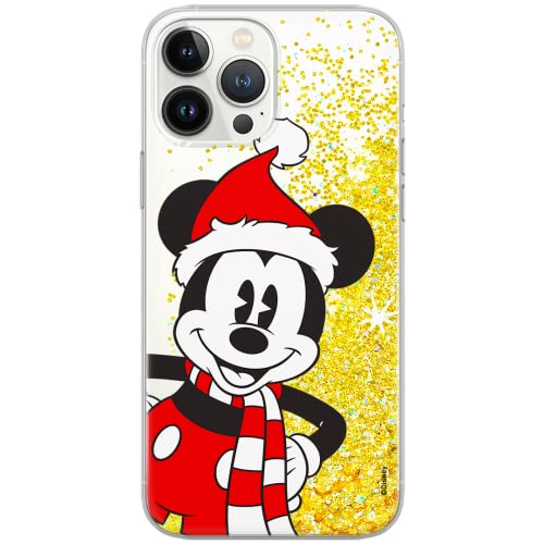 ERT GROUP etui na telefon Apple Iphone 6 PLUS/ 7 PLUS / 8 PLUS, case oryginalny i oficjalnie licencjonowany przez Disney, wzór Mickey 039, optymalnie dopasowane, z efektem płynnego brokatu