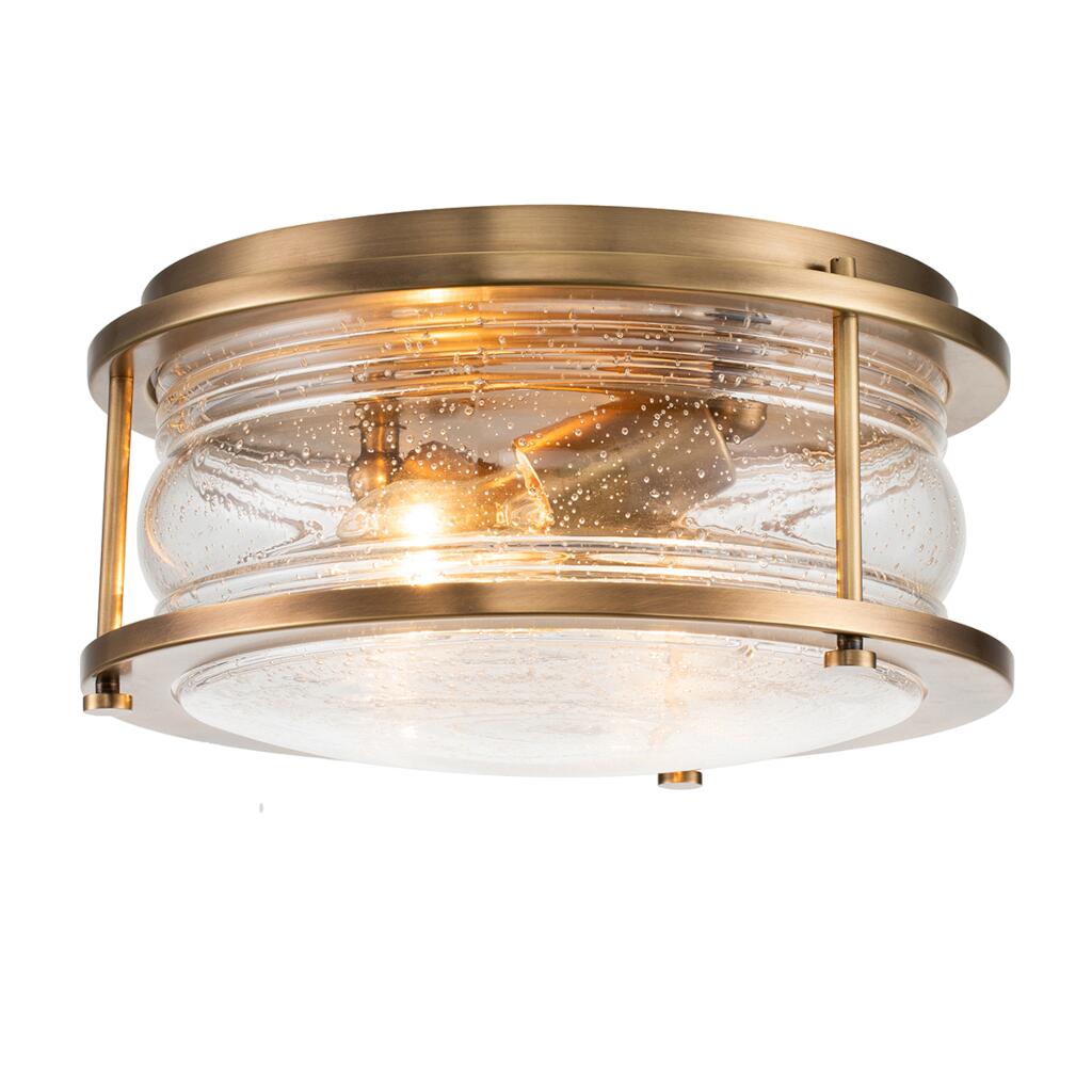 Quintiesse Ashland Bay QN-ASHLANDBAY-F-NBR-BATH plafon sufitowy 2x60W/E27