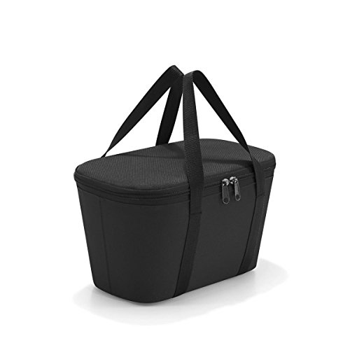 REISENTHEL torba chłodząca Coolerbag w XS 4 litrów składana do chłodzenia torba termiczna koszyk na zakupy do wyboru, kolor: czarny UF7003