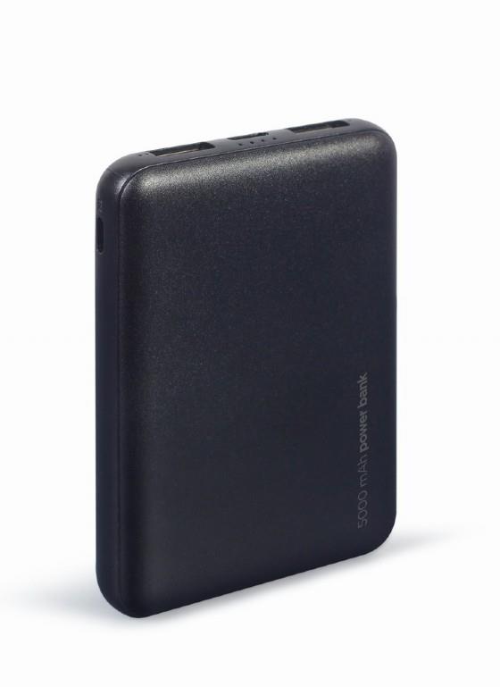 Gembird POWERBANK 5000MAH 2X USB, CZARNY