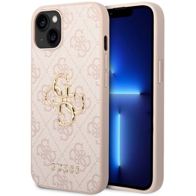 Etui Guess 4G Big Metal Logo do Apple iPhone 14 Różowy
