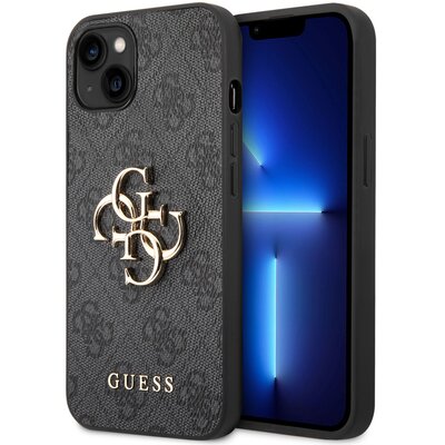 Etui Guess 4G Big Metal Logo do Apple iPhone 14 Szary