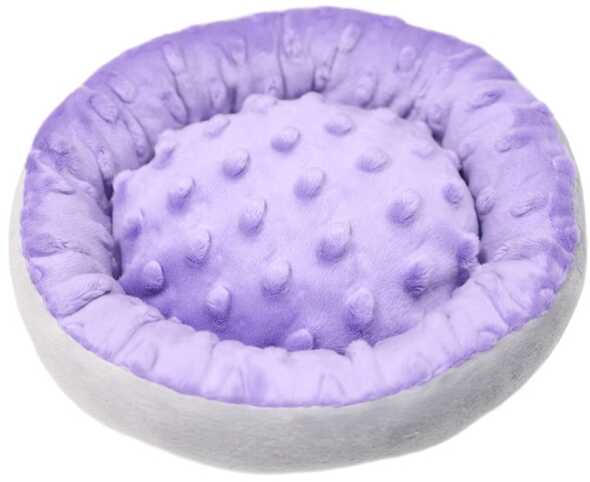 MIMIKO Pets Legowisko okrągłe mini 20cm wrzosowe