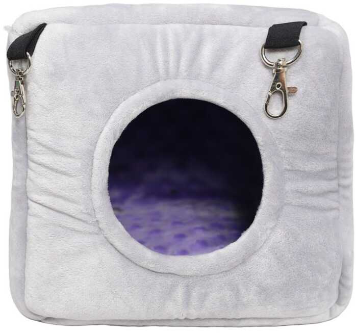 MIMIKO - Domek pojedynczy dla małych ssaków wrzosowy 20x20x20cm