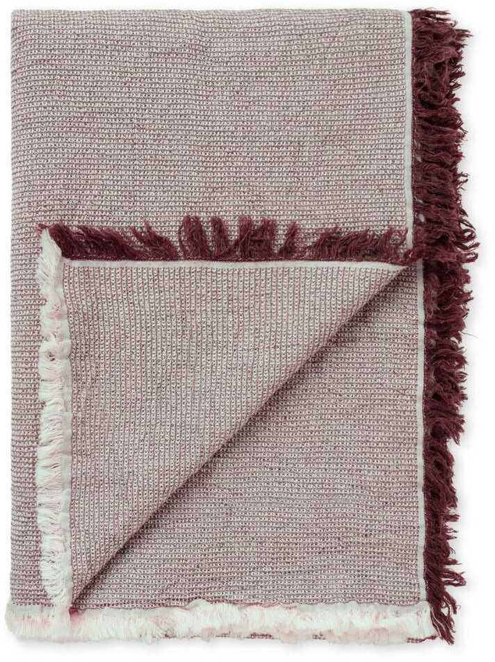 Elvang Pled bawełniany Daisy Light Plum