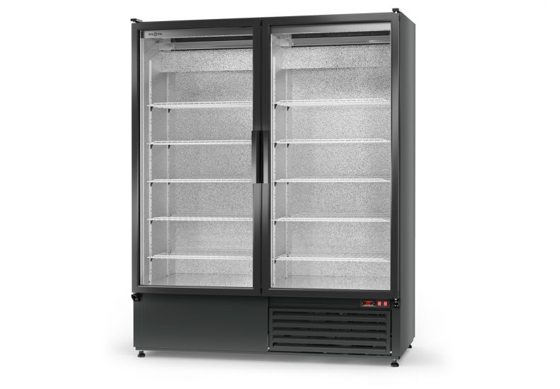 Energooszczędna szafa chłodnicza przeszklona RAPA SCh-S 1400 ecoline