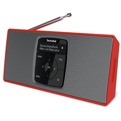 TechniSat DigitRadio 2 S (czerwony/srebrny)