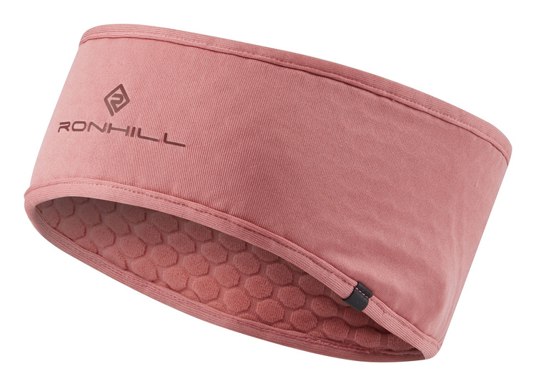 RONHILL Opaska na głowę do biegania PRISM HEADBAND różowa