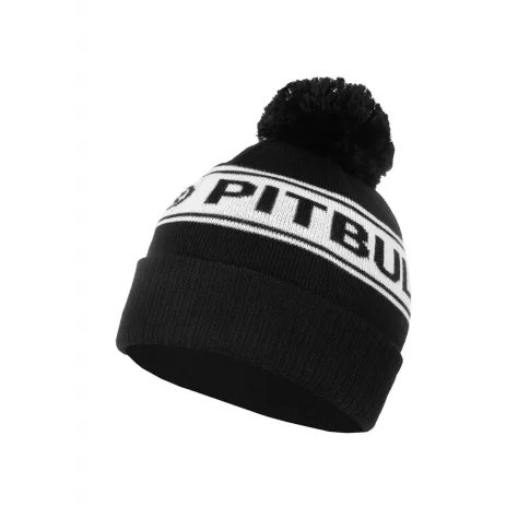Pit Bull Czapka Zimowa Vermel R Black/White