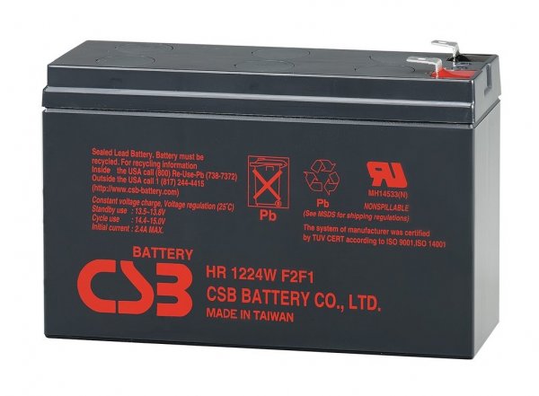 Akumulator do UPS CSB 12V 6Ah HR1224WF2