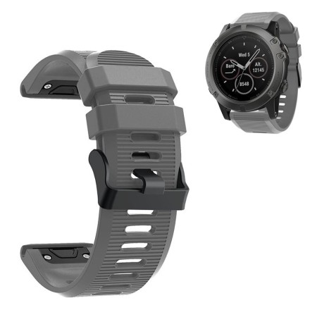 PASEK SILIKONOWY DO GARMIN FENIX 3 / 3HR / 5X / 6X / 7X + EASYFIT