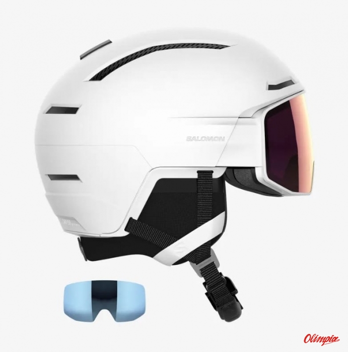 Kask narciarski Salomon DRIVER PRIME SIGMA PLUS White 2022/2023