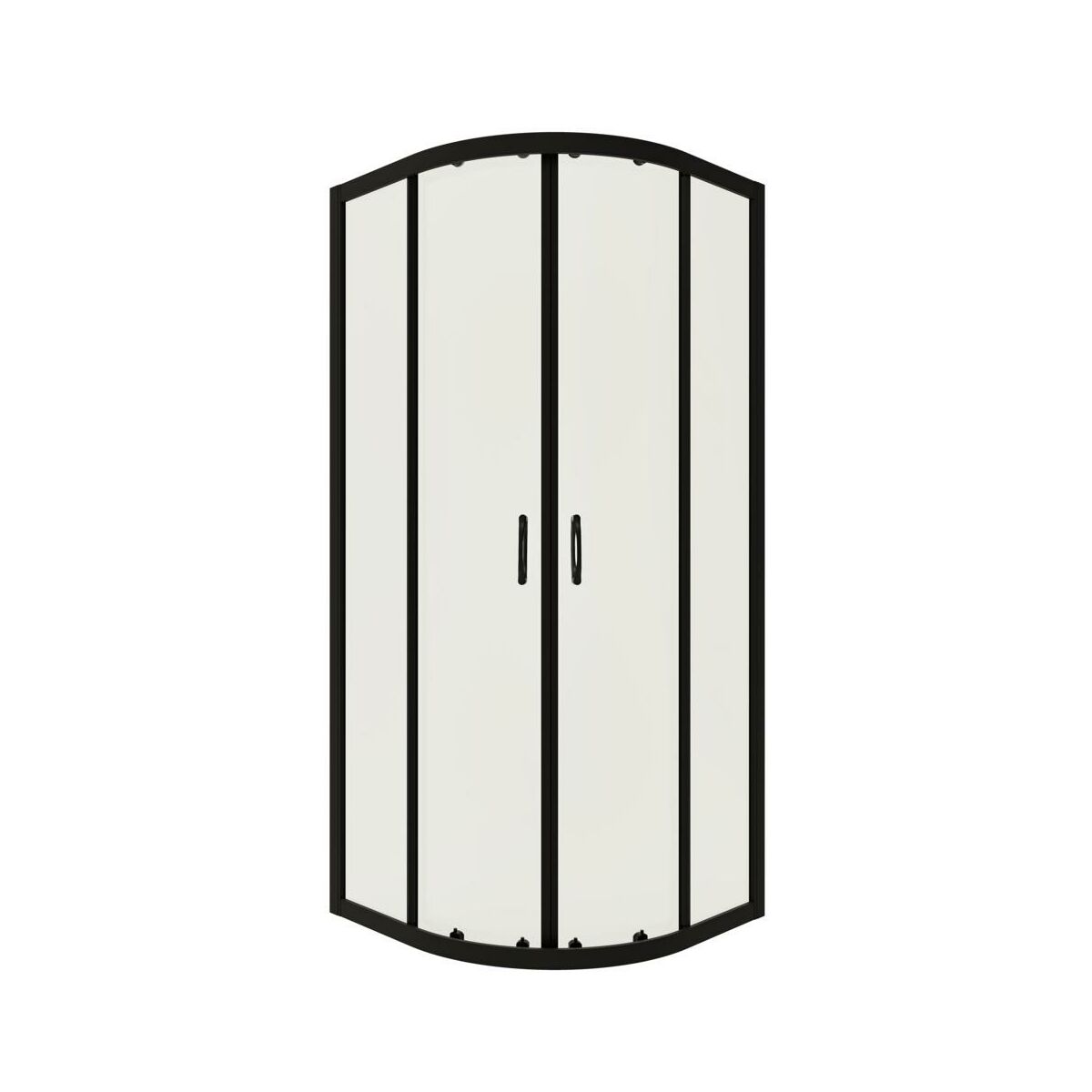 Kabina prysznicowa Kama Black 80 X 80 X 183 Liveno