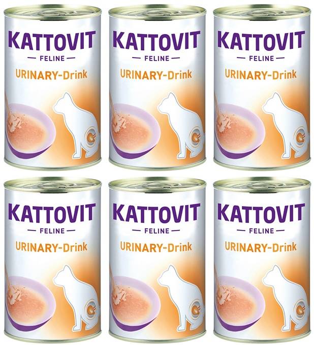 Kattovit Drink Urinary 6x135ml puszka