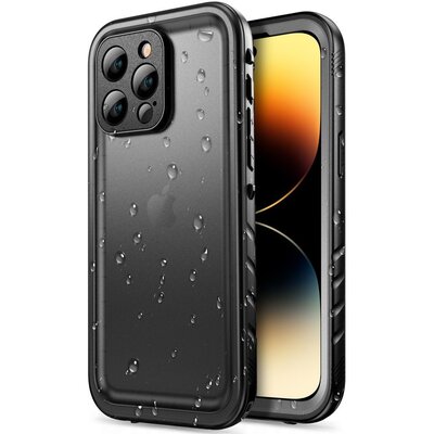 Tech-Protect Etui wodoodporne ShellBox IP68 do Apple iPhone 14 Pro Max Czarny
