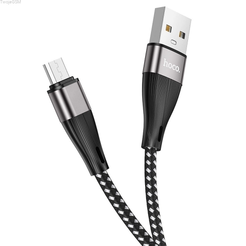 HOCO kabel USB do Micro 2,4A Blessing X57 1 metr czarny