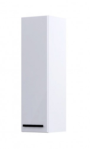 Oristo Słupek wiszący OPAL 30 cm, UNIWERSALNY BIAŁY POŁYSK, UCHWYT CZARNY OR30-SB1D-30-1V6