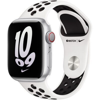 Apple Pasek sportowy Nike w kolorze Summit White/czarnym 41 mm