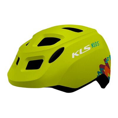 Kellys Kask Zigzag 2022 S limonkowy dziecięcy