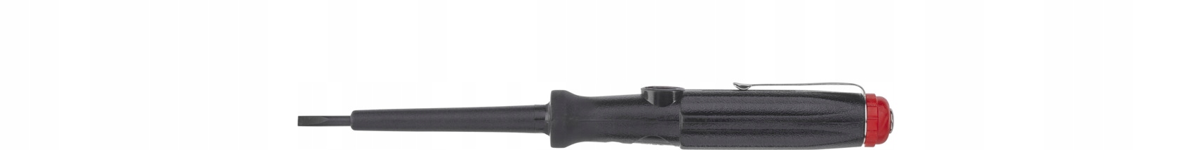 Wiha Próbnik napięcia 150-250 V płaski czarny, z klipsem do przypinania 3,0 mm x 60 mm 2557 00456 00456