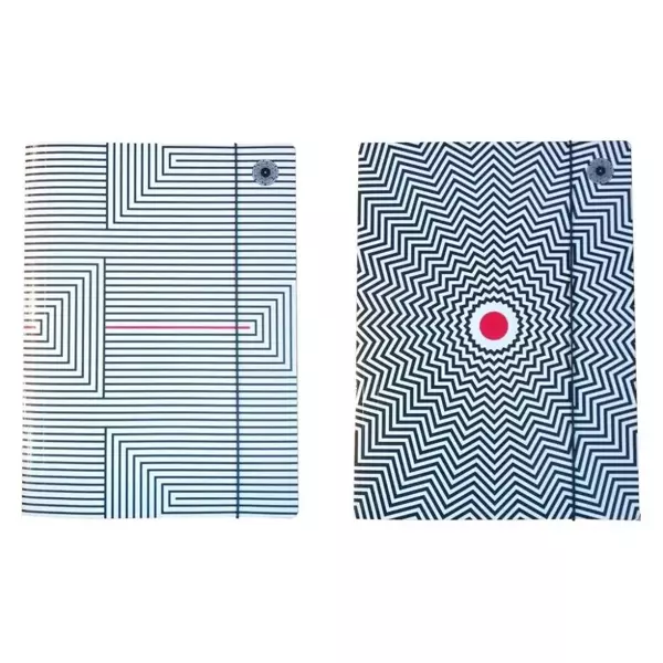 Teczka A4 z gumką Pattern One (10szt) - Ziemia Obiecana