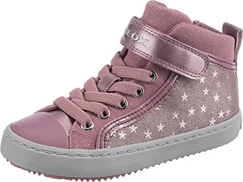 Geox Dziewczęce J Kalispera Girl I sneakersy, Dk Pink, 25 EU