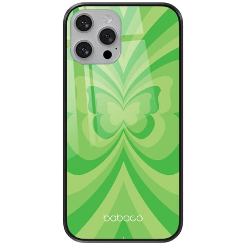 ERT GROUP etui na telefon Apple Iphone XS Max, case oryginalny i oficjalnie licencjonowany przez Babaco, wzór Butterflies 001, wykonany z hartowanego szkła, optymalnie dopasowany, etui ochronne