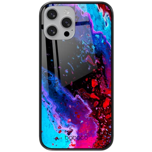 ERT GROUP etui na telefon Apple Iphone XS Max, case oryginalny i oficjalnie licencjonowany przez Babaco, wzór Abstrakt 016, wykonany z hartowanego szkła, optymalnie dopasowany, etui ochronne