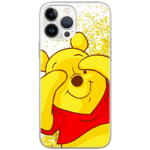 ERT GROUP etui na telefon Apple Iphone 7/8/ SE 2/ SE 3, case oryginalny i oficjalnie licencjonowany przez Disney, wzór Winnie the Pooh and friends 033, z efektem płynnego brokatu