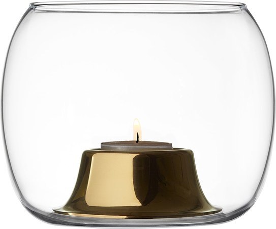Iittala Świecznik Szklany Kaasa