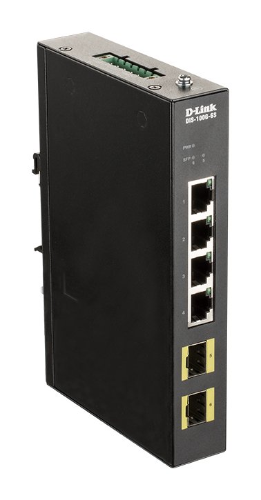 D-Link DIS-100G-6S łącza sieciowe Zarządzany Gigabit Ethernet