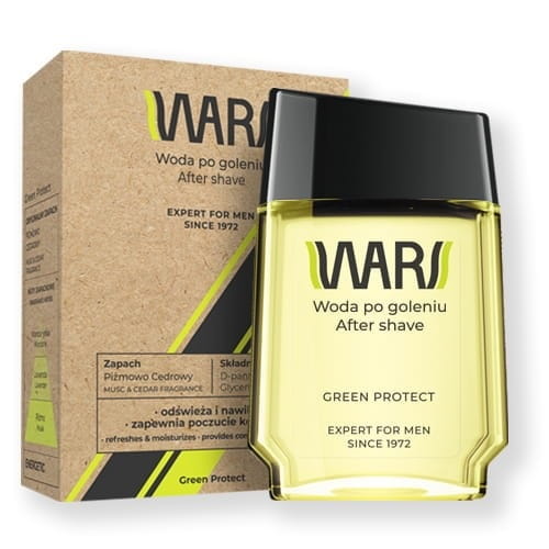 WARS Woda po goleniu Green Protect 90 ml