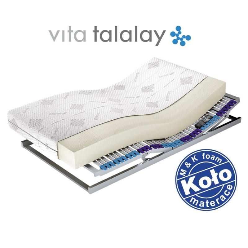 M&K Foam Koło   Materac Sueno Talalay Natural 200x200 