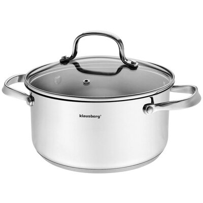 Klausberg Garnek stalowy 1.8L 16cm KLAUSBERG Premium 18/10 [KB-7211] KB-7211