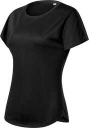 REVIVE T-shirt sportowe krótki rękaw .damskie .XL .czarny