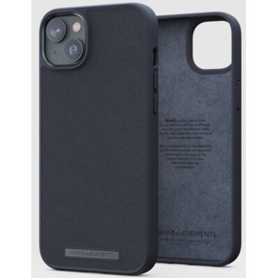 Njord by Elements Etui do iPhone 14 Plus Black z prawdziwej skóry
