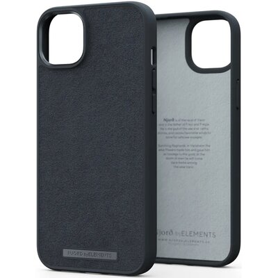 Njord by Elements Etui zamszowe do iPhone 14 Black Comfort+